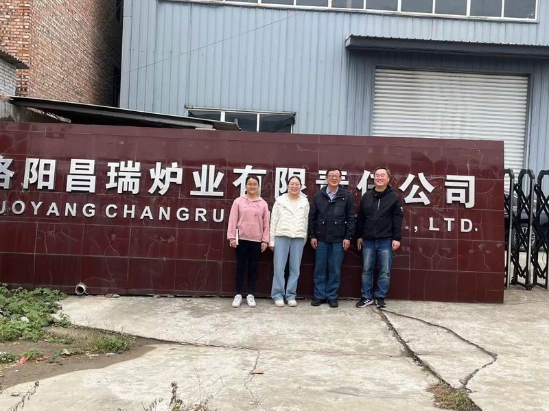 昌瑞爐業韓國合作客戶蒞臨我司進行友好交流